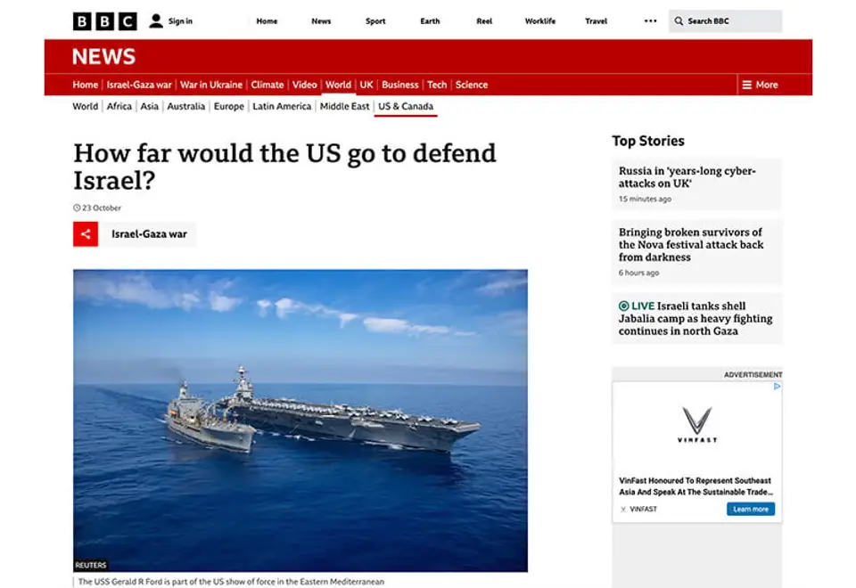 Israel-Hamas War: How far would the US go to defend Israel?