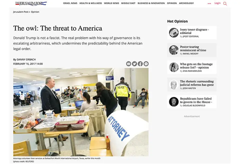 The owl: The threat to America